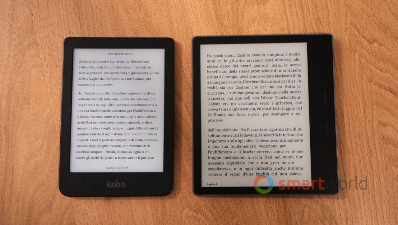 kobo ebook reader vs kindle