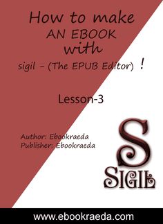 how to make epub ebook
