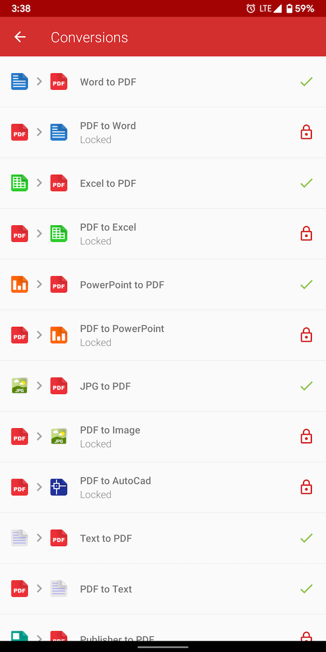 converting ebook to pdf android
